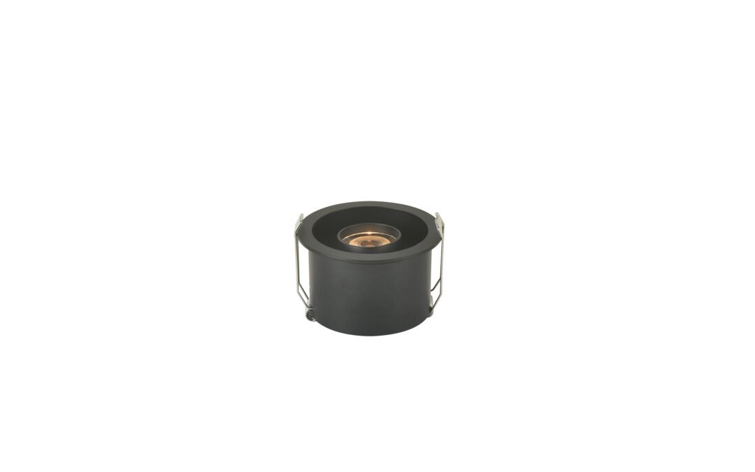 DOWNLIGHT DE EMBUTIR OCTO 3W 130LM 2700K 8° D6,2X4,8CM PRETO