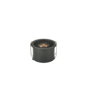 DOWNLIGHT DE EMBUTIR OCTO 3W 130LM 2700K 8° D6,2X4,8CM PRETO