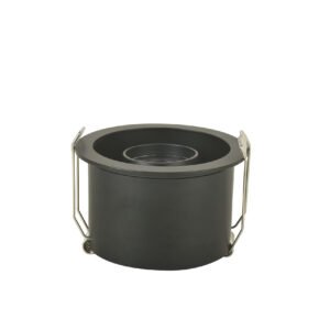 DOWNLIGHT DE EMBUTIR OCTO 5W 280LM 2700K 8° D8,2X5,3CM PRETO